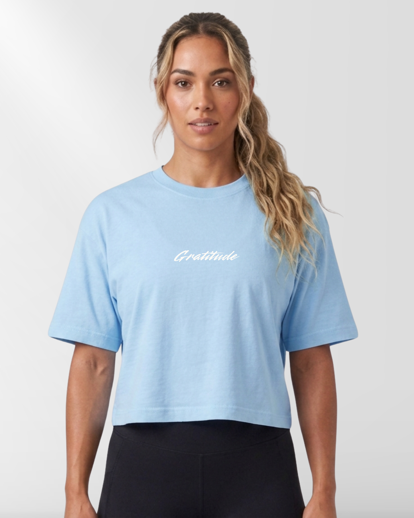 Gratitude Cropped Tee