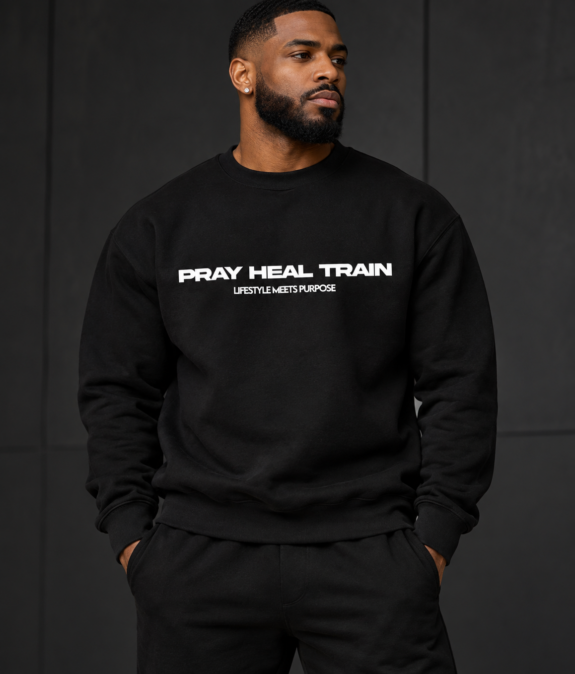 PRE ORDER: Lifestyle Meets Purpose Crewneck