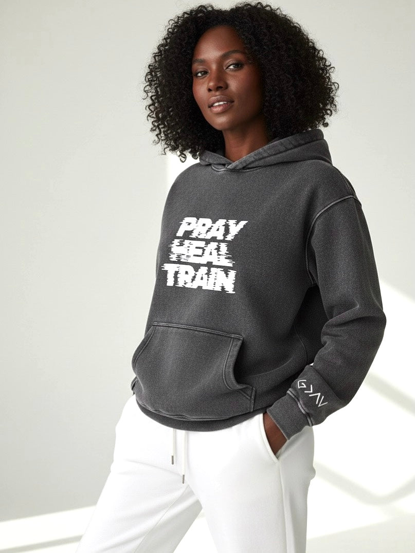 PRE ORDER Pray Heal Train Hoodie