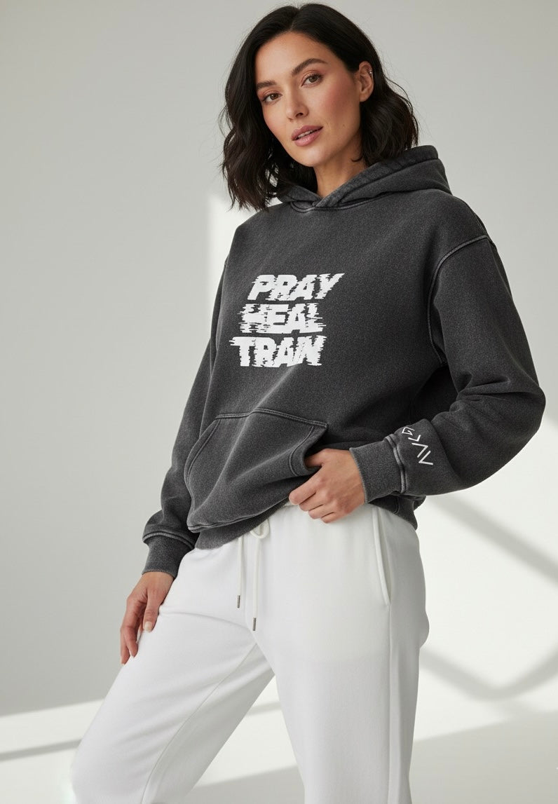 PRE ORDER Pray Heal Train Hoodie