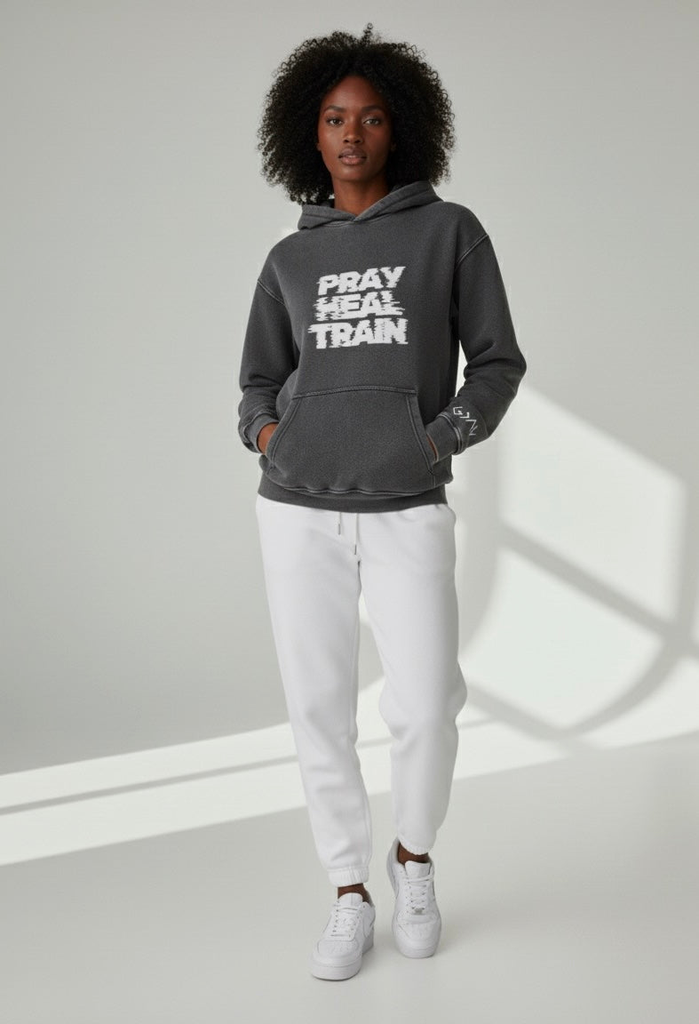 PRE ORDER Pray Heal Train Hoodie